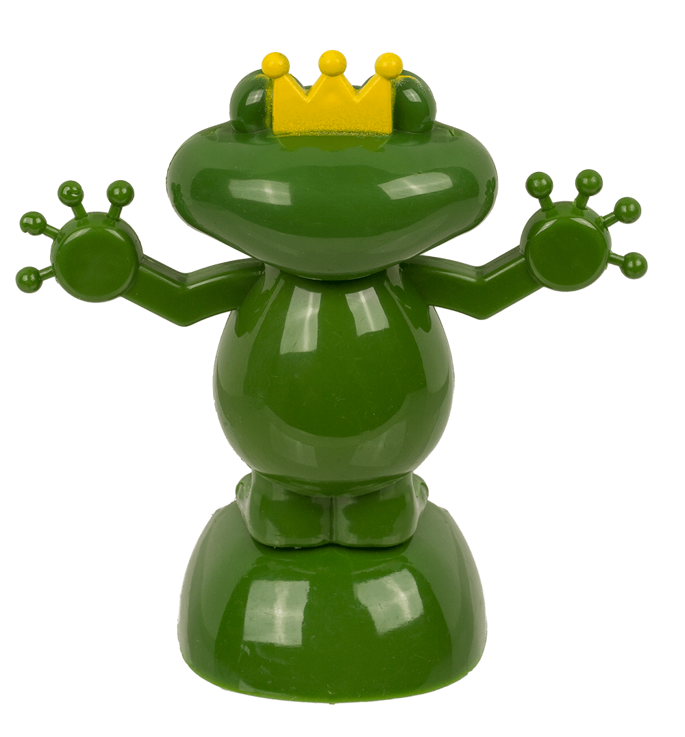 Solar Figurine, Frog, ca. 11 cm,