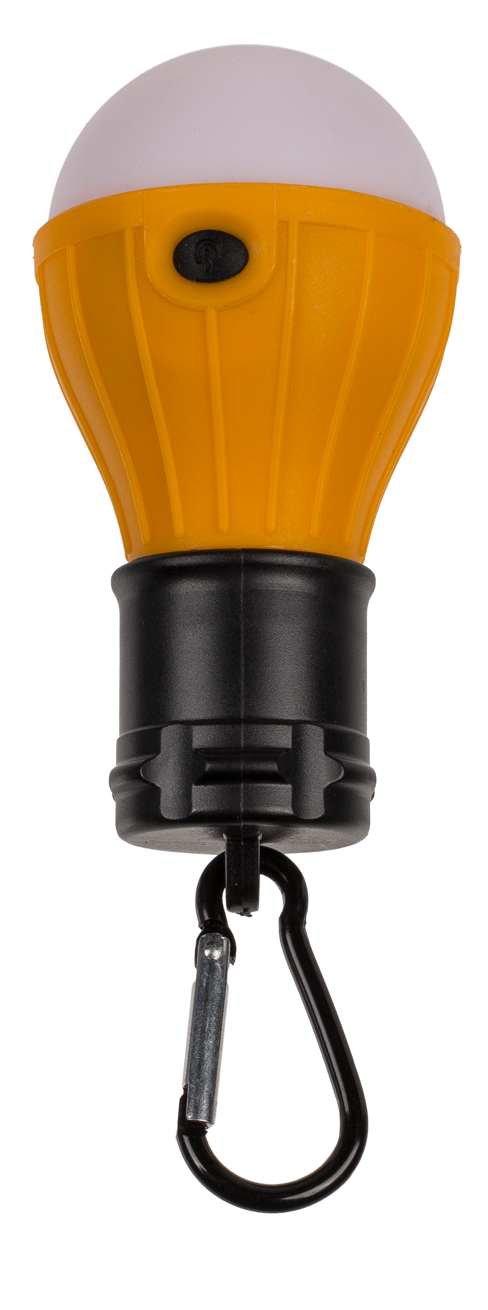 Universal camping lamp, with carabiner hook,