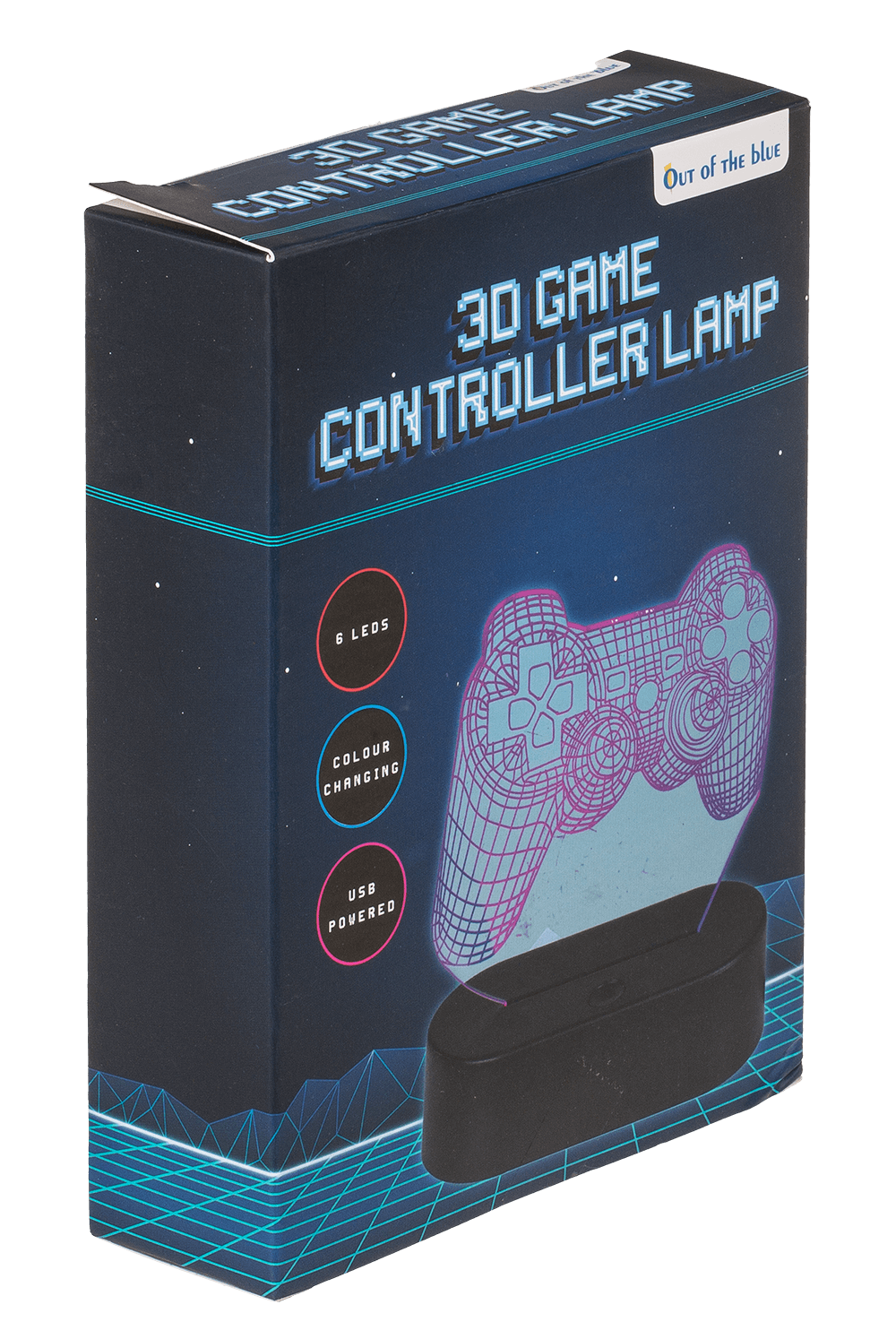 3D-Lamp, Game Controller, with 6 LED,