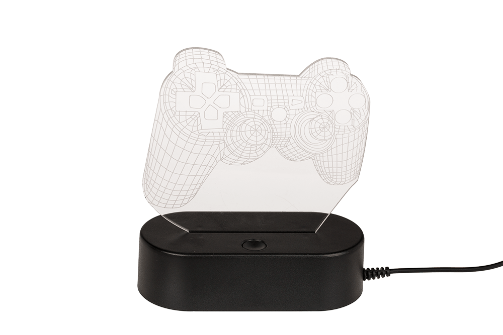 3D-Lamp, Game Controller, with 6 LED,