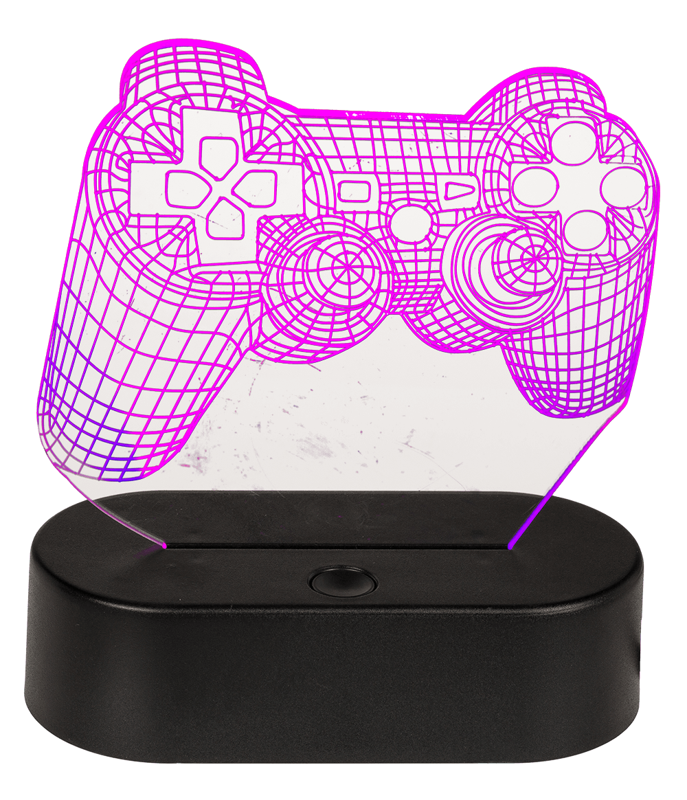 3D-Lamp, Game Controller, with 6 LED,