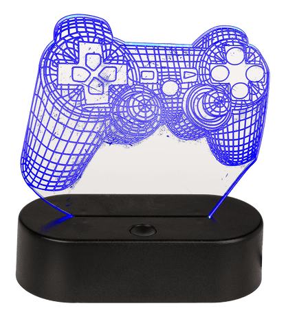 3D-Lamp, Game Controller, with 6 LED,