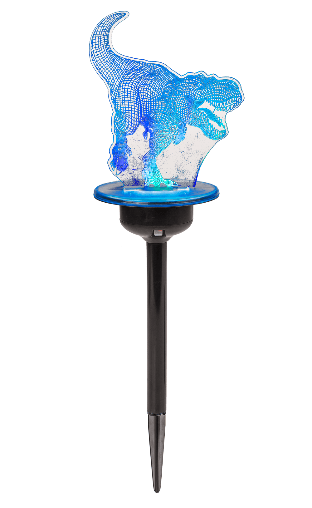 3D LED Solar garden stick with colour changing LED