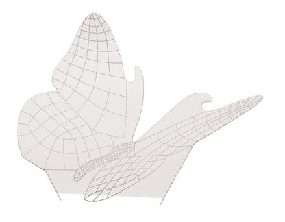 3D LED Solar garden stick with colour changing LED