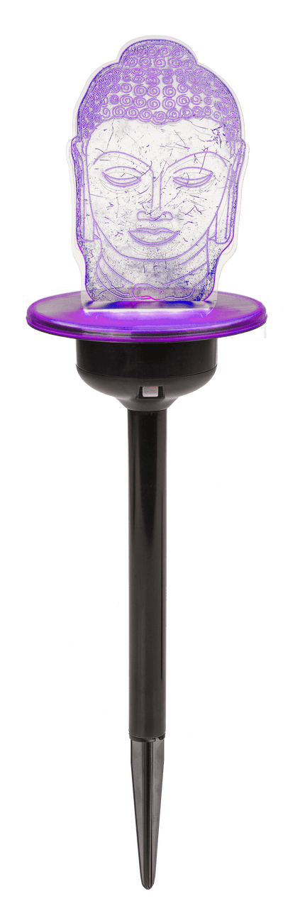 3D LED Solar garden stick with colour changing LED