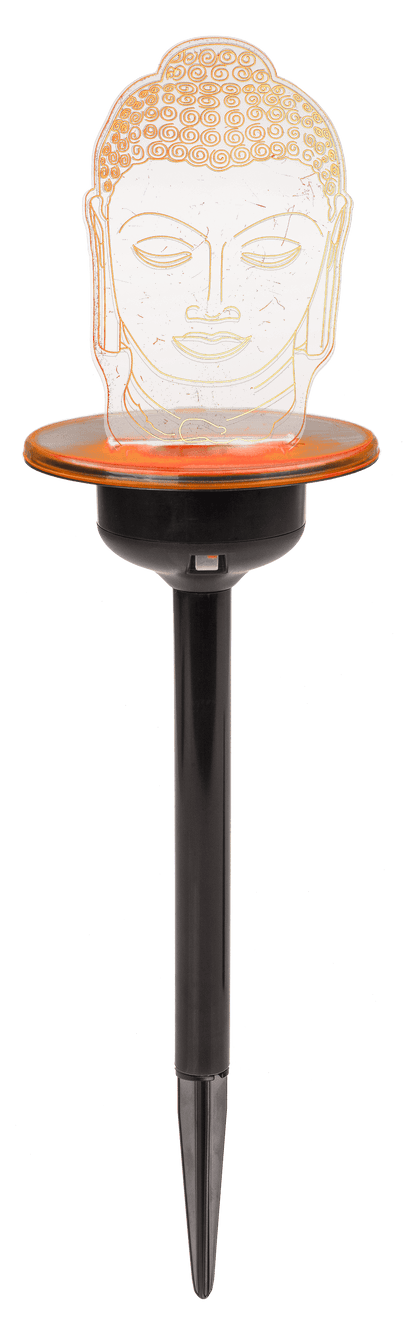 3D LED Solar garden stick with colour changing LED