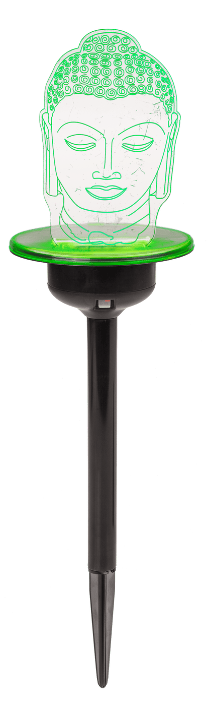 3D LED Solar garden stick with colour changing LED