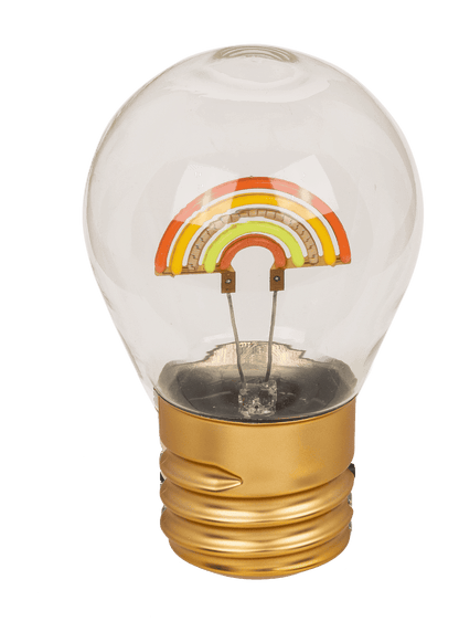 Light Bulb, Rainbow, incl. Lithium battery &