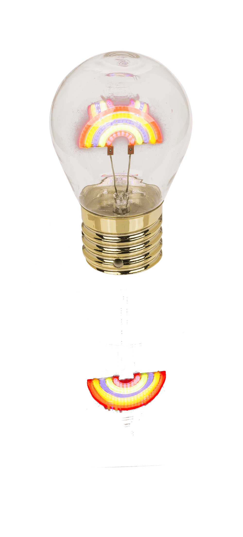 Light Bulb, Rainbow, incl. Lithium battery &