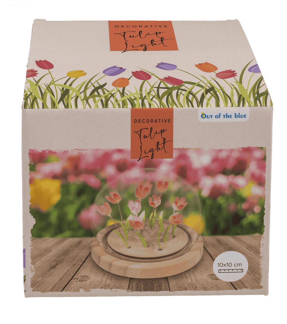 LED decorative light, Tulip, 10 x 10 cm,