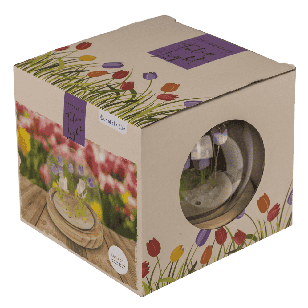 LED decorative light, Tulip, 10 x 10 cm,