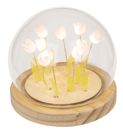 LED decorative light, Tulip, 10 x 10 cm,