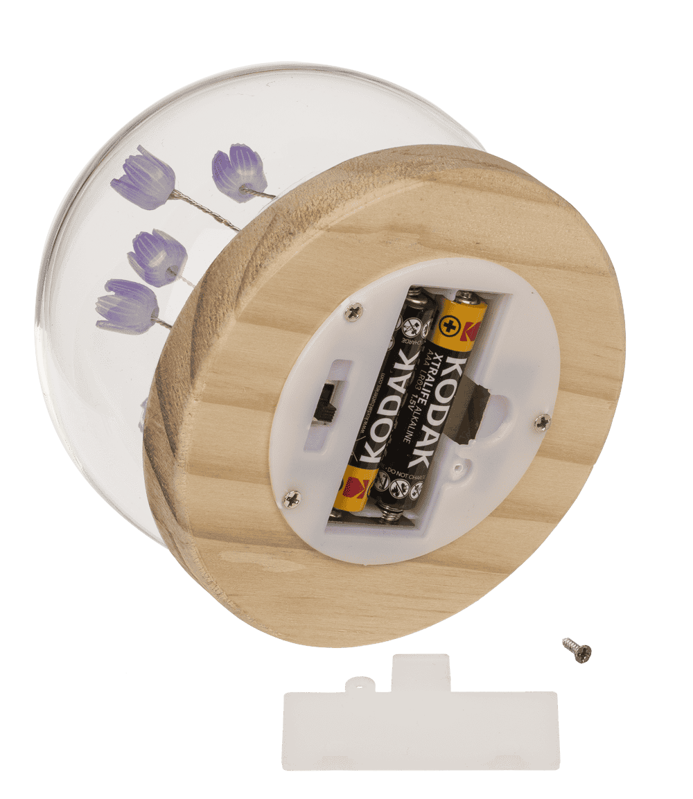 LED decorative light, Tulip, 10 x 10 cm,