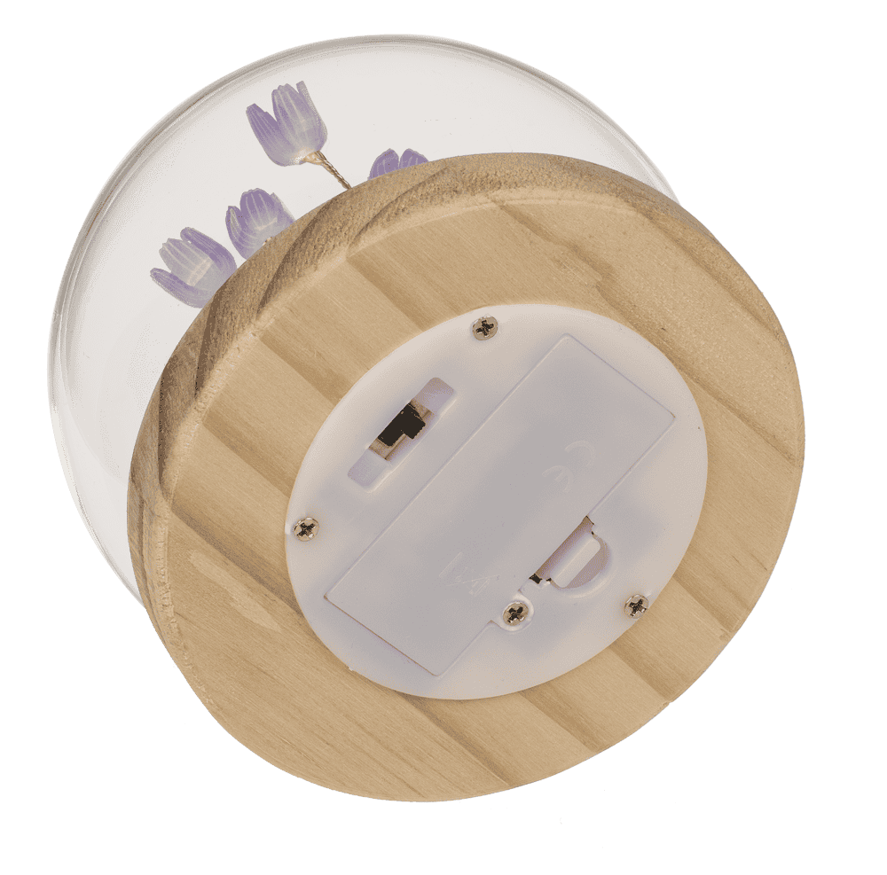 LED decorative light, Tulip, 10 x 10 cm,