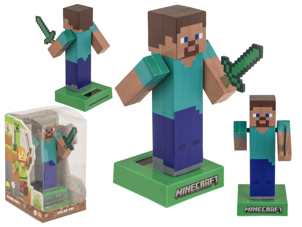 Solar Figurine, Minecraft - Steve,