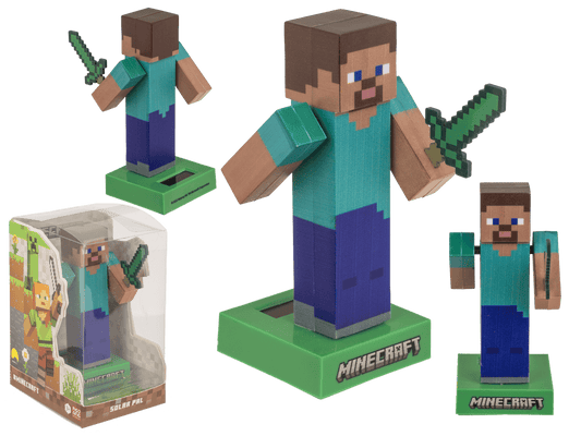 Solar Figurine, Minecraft - Steve,