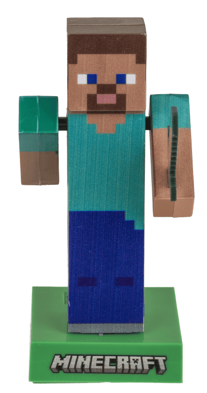 Solar Figurine, Minecraft - Steve,