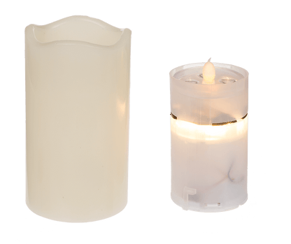 LED candle projector, Celebrations, 8 x 15 cm,