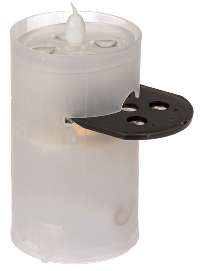 LED candle projector, Celebrations, 8 x 15 cm,