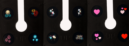 LED candle projector, Celebrations, 8 x 15 cm,