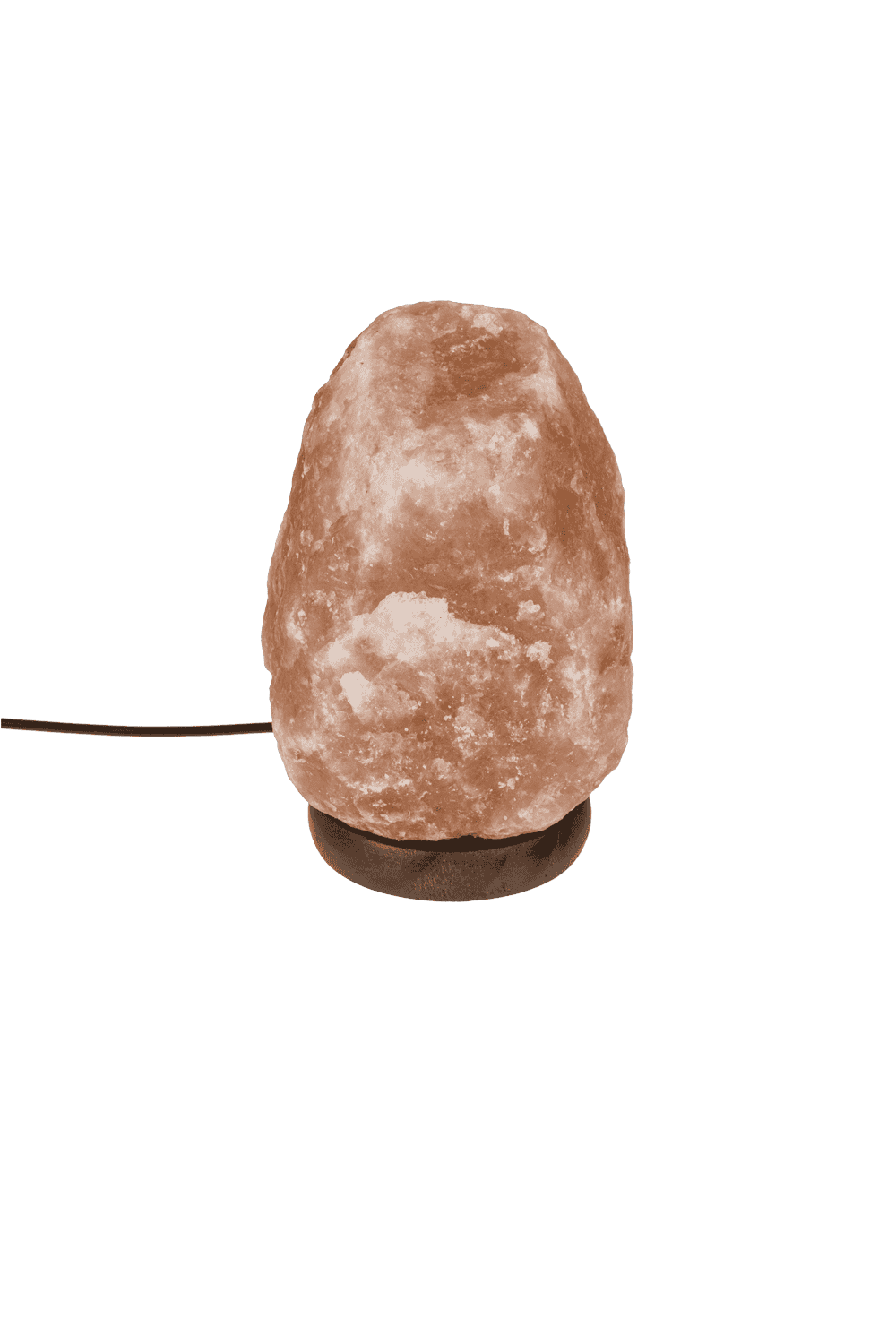 LED salt cristal lamp, warm white,