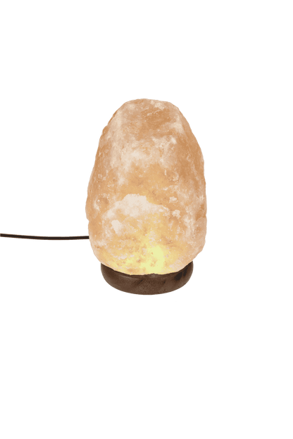LED salt cristal lamp, warm white,