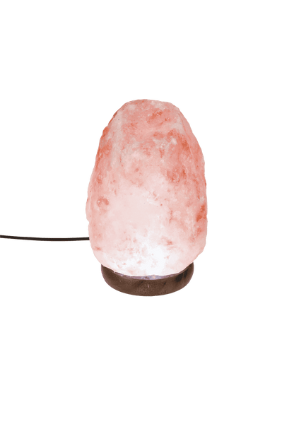 LED salt cristal lamp, warm white,