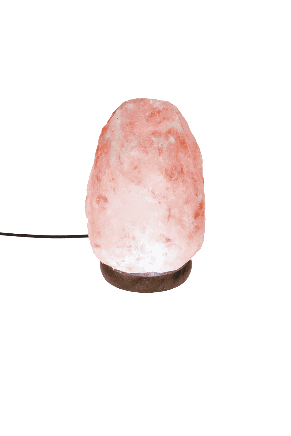 LED salt cristal lamp, colour-changing,