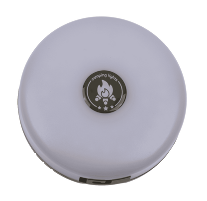 Camping light, rechargeable, with torch &