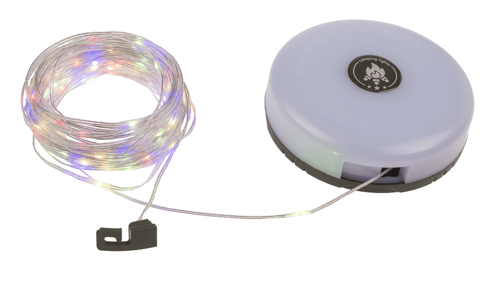 Camping light, rechargeable, with torch &