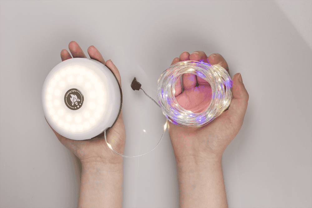 Camping light, rechargeable, with torch &