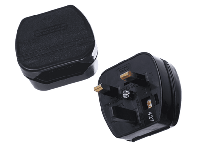 Adapter for Schuko GS to BS plug, 230V/50Hz, 13 am