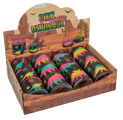 Coil, Dinosaur, approx. 7,5 x 6,5 cm,