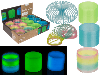 Coil, glows in the dark,