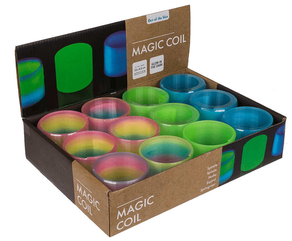 Coil, glows in the dark,