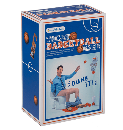 Toilet basketball set, set of 7,