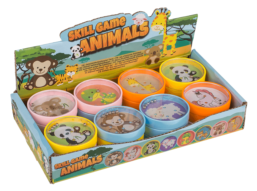 Skill game, animals,