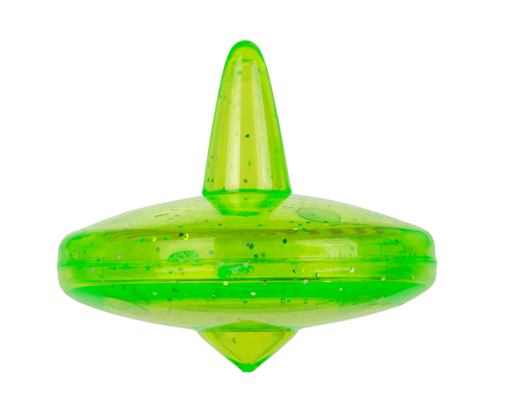 Neon Spinning Top, plastic material, approx. 3,8