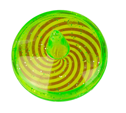 Neon Spinning Top, plastic material, approx. 3,8