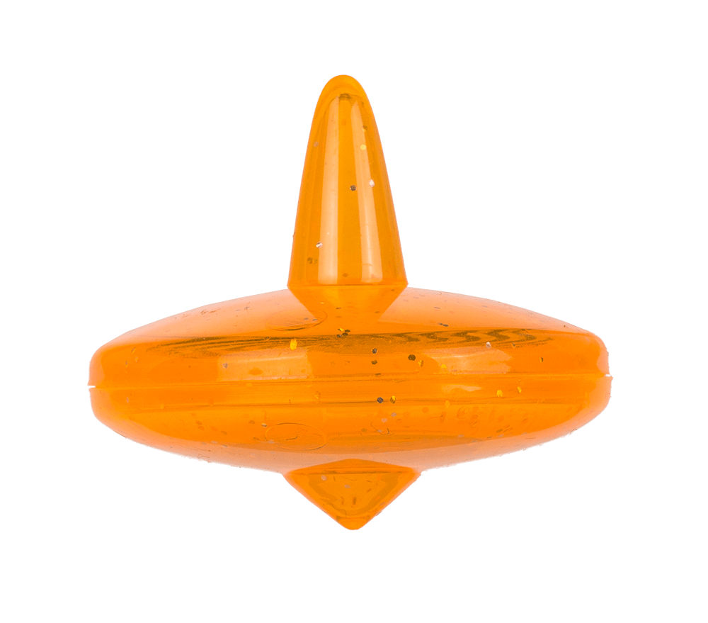Neon Spinning Top, plastic material, approx. 3,8
