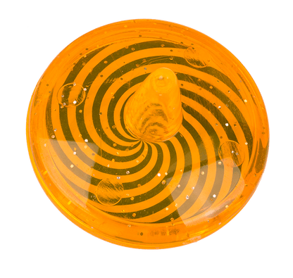 Neon Spinning Top, plastic material, approx. 3,8