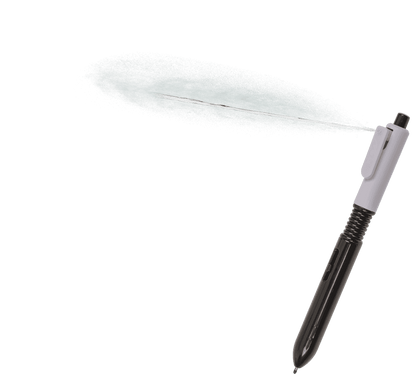 Water Pistol Pen, 16,5 cm,