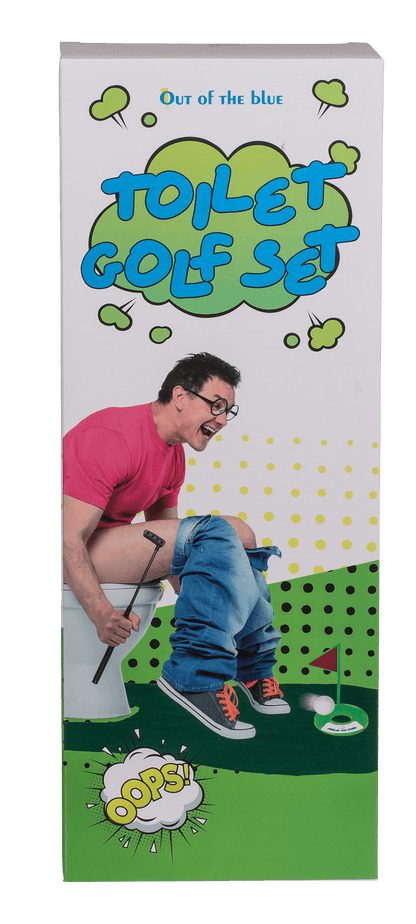 Toilet Golf Set, set of 6,