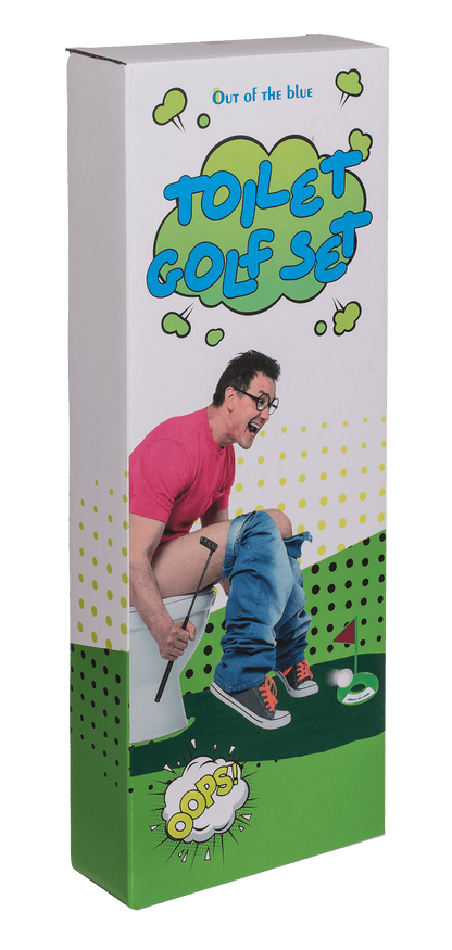 Toilet Golf Set, set of 6,