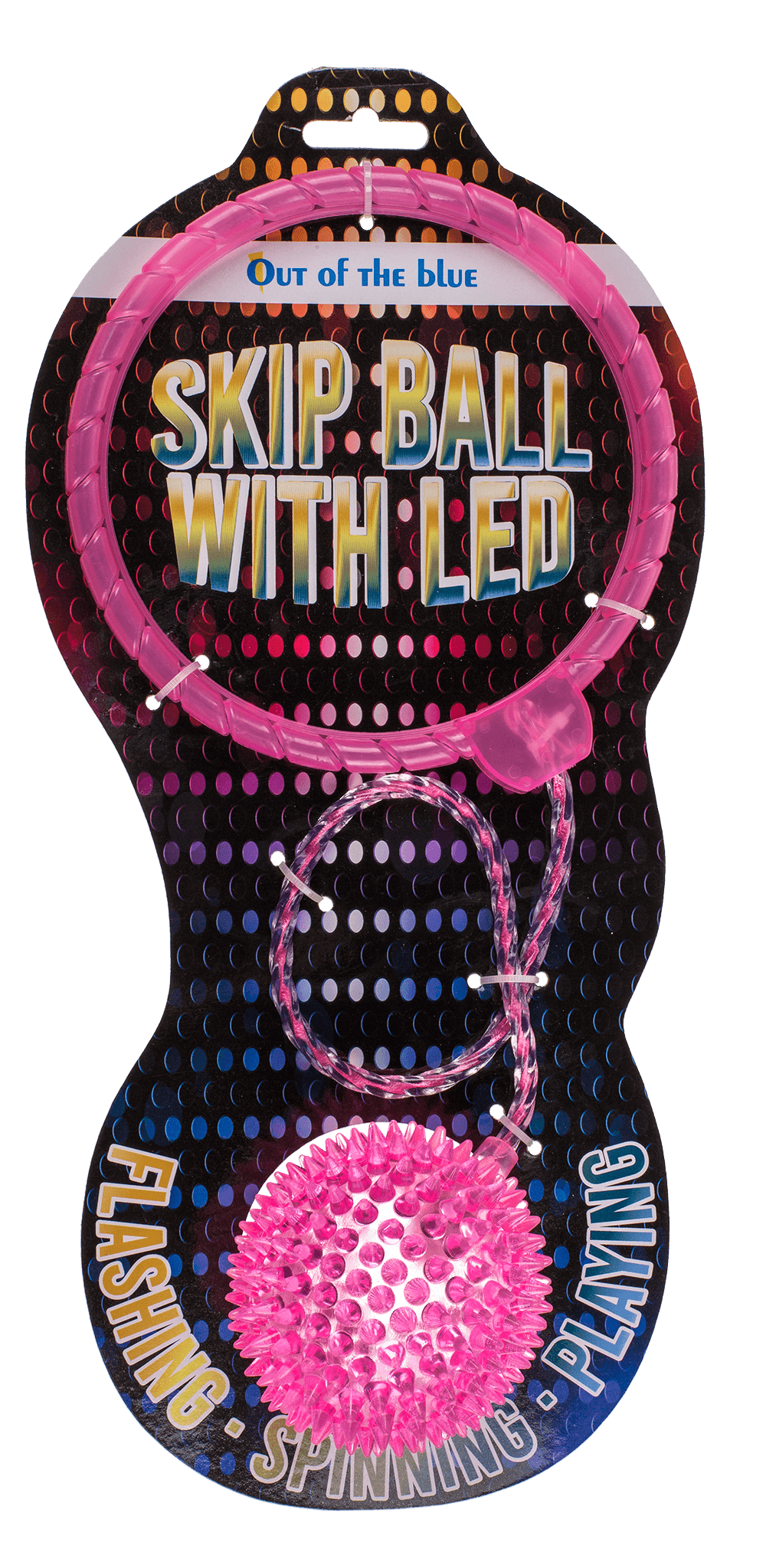 Skip ball with LED,