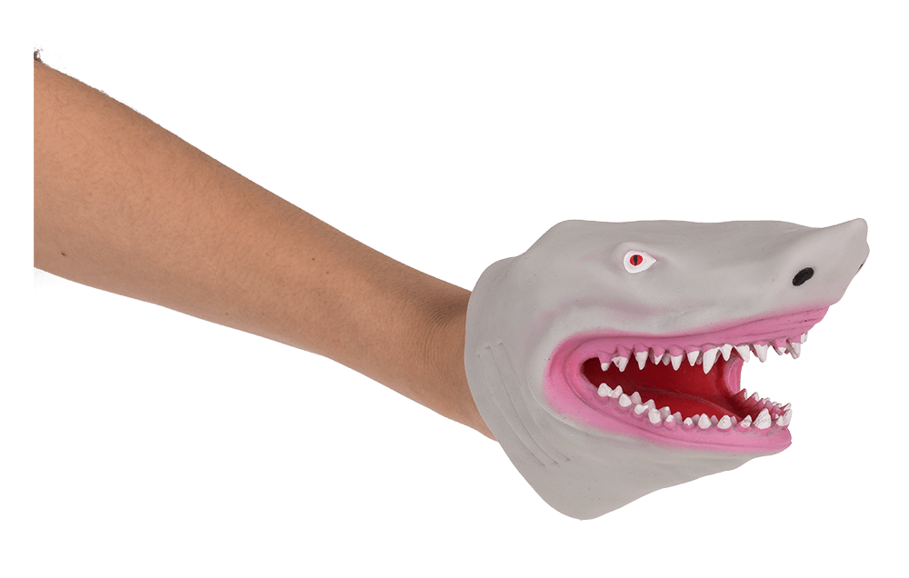 Soft hand puppet, Shark,