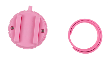 Pink Spinning Top-Bracelet, ca. 21,5 cm,