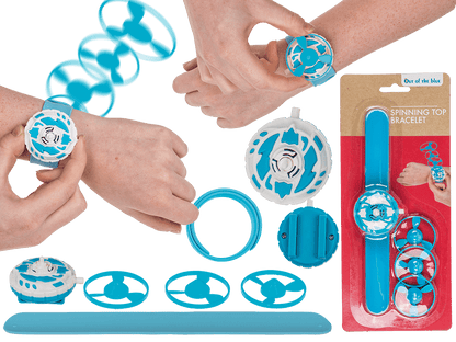 Blue Spinning Top-Bracelet, ca. 21,5 cm,