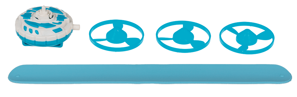 Blue Spinning Top-Bracelet, ca. 21,5 cm,