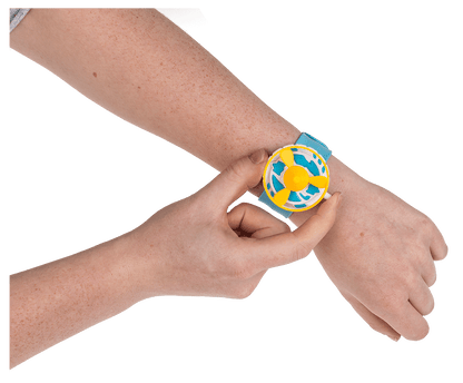 Blue Spinning Top-Bracelet, ca. 21,5 cm,